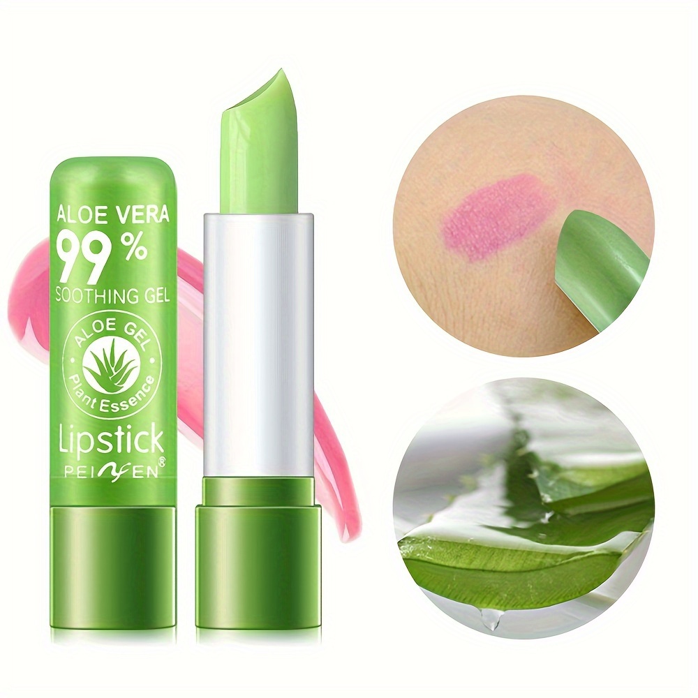 2 buci de buze aloe vera cu schimbare de culoare - Temu Romania