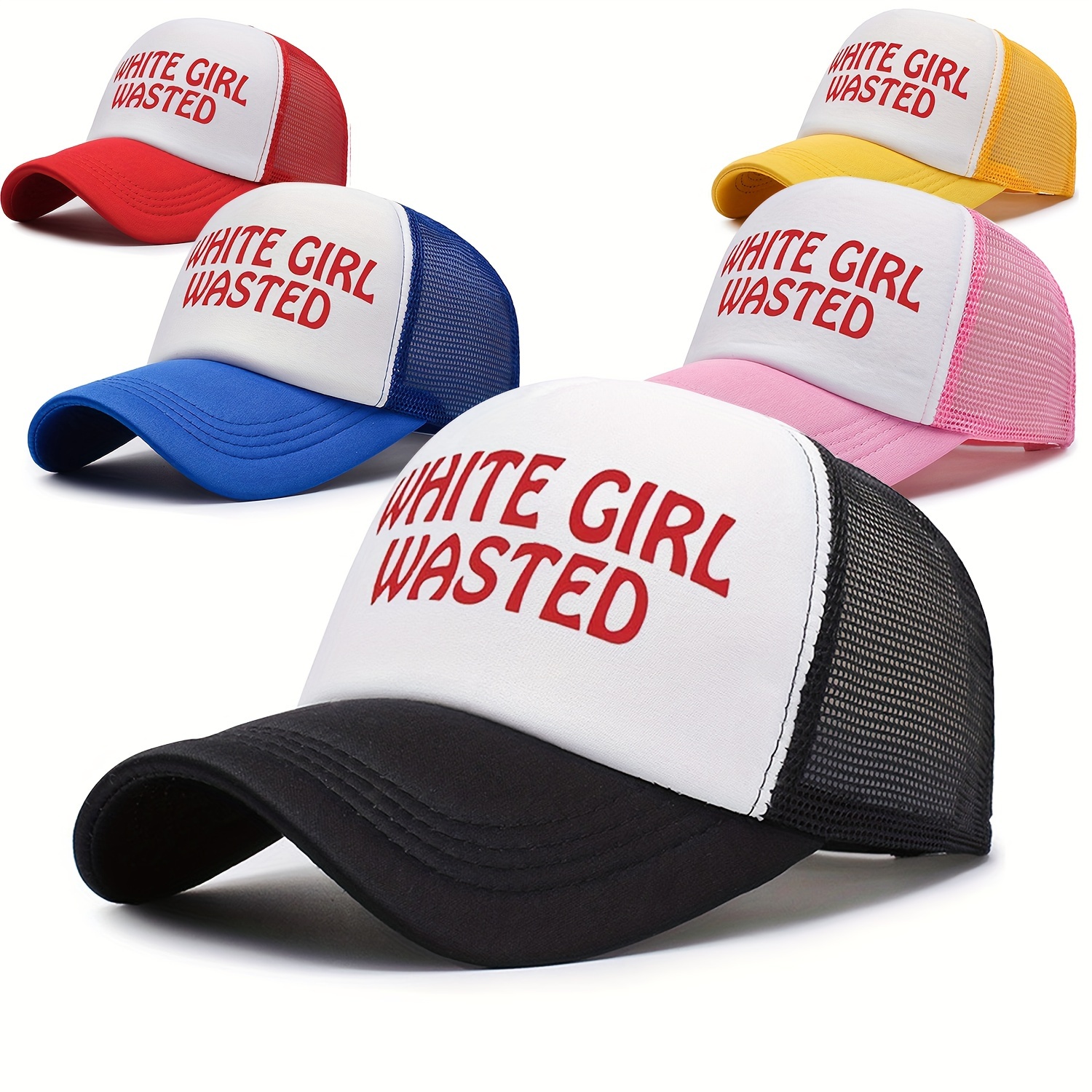 

Funny Party Dance Frat Cap - Vintage Trucker Hat, Soft Polyester