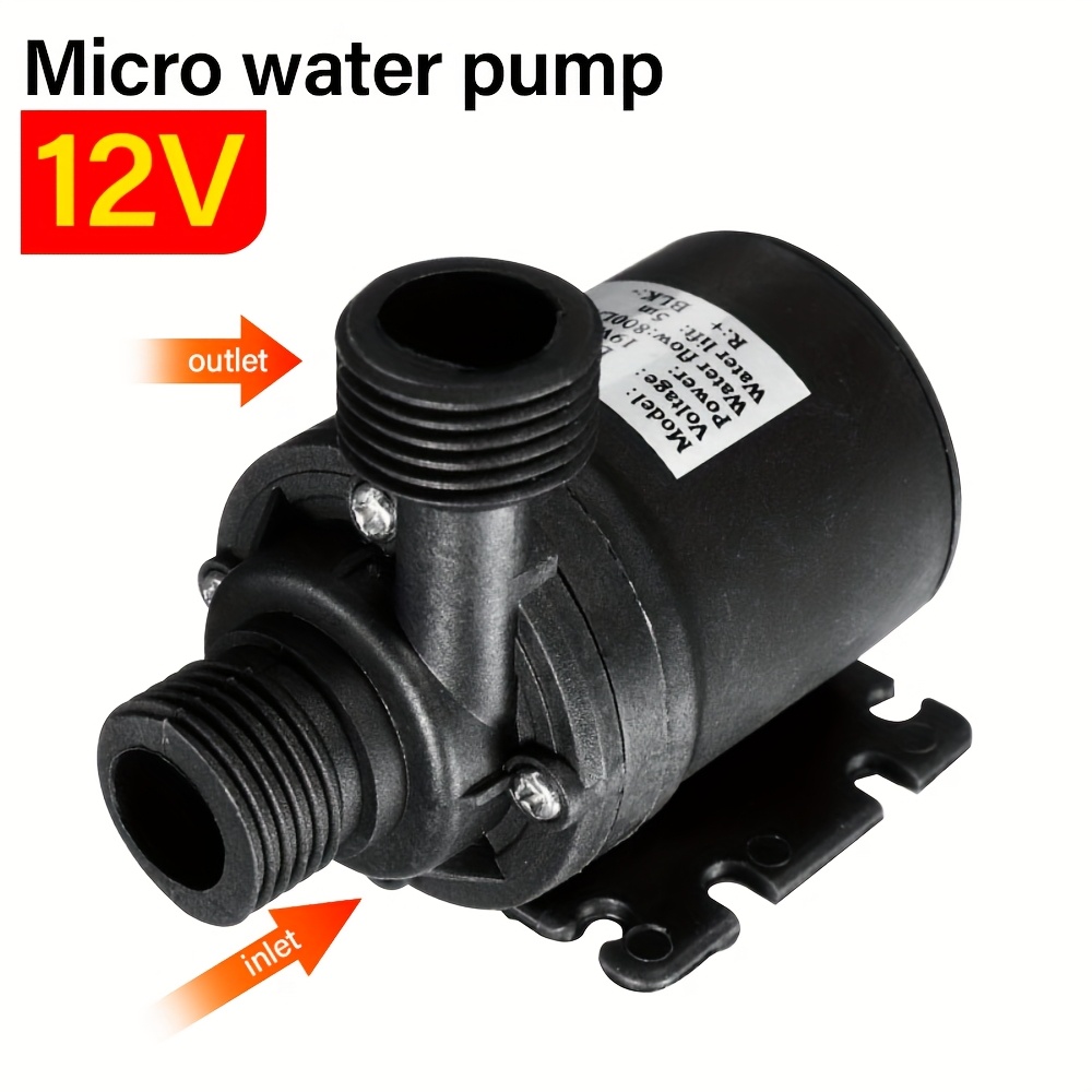 800l h   solar powered water pump heavy duty brushless   motor 12v 24v   5  submersible aquarium pond   pump   plumbing circulation for home commercial use durable plastic construction solar water pump pond aeration     material