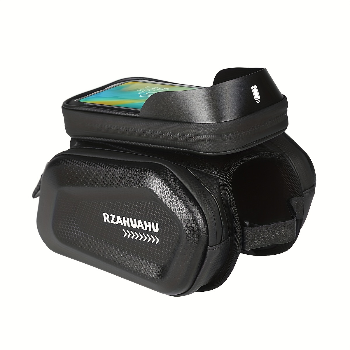 mountain bike hard shell bag double front beam Temu France