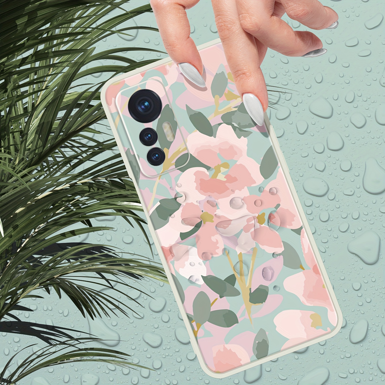 

Oil Painting Flower Pattern Tpu Material Phone Case For Redmi Note 8 10 11 12 S Se 4g 5g T Pro Turbo Speed Promax Lite