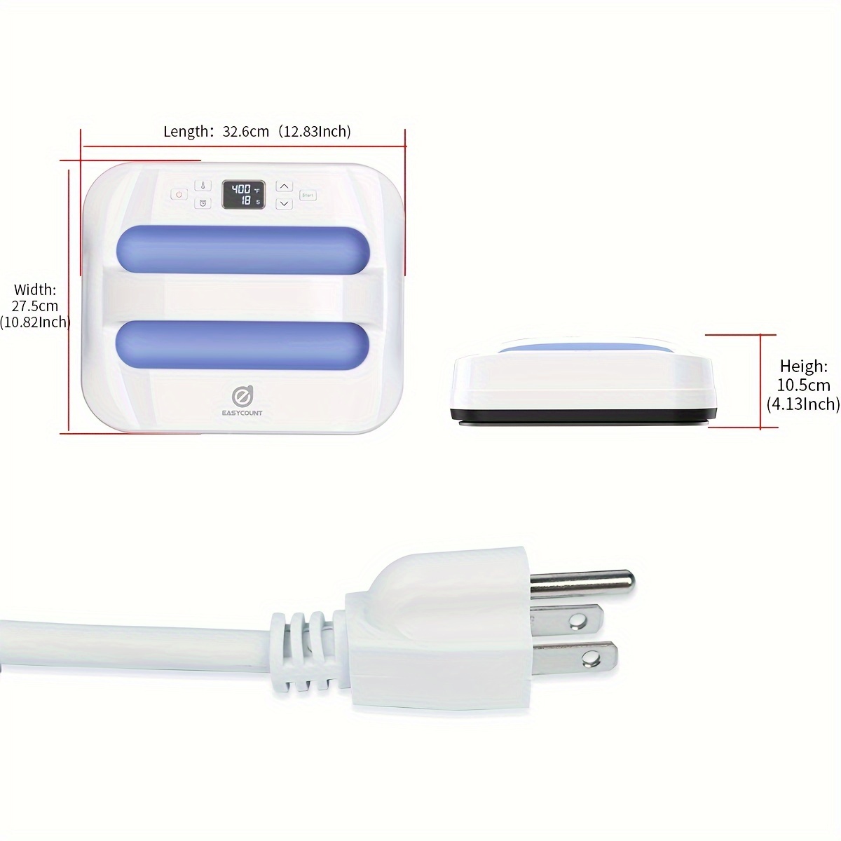 Easycount Heat Press Machine Protable Heat Transfer Machine - Temu Austria