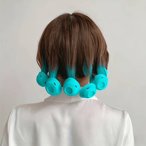 10pcs non heat curling set suitable for all hair types non heat curling tools for styling and permanent curls