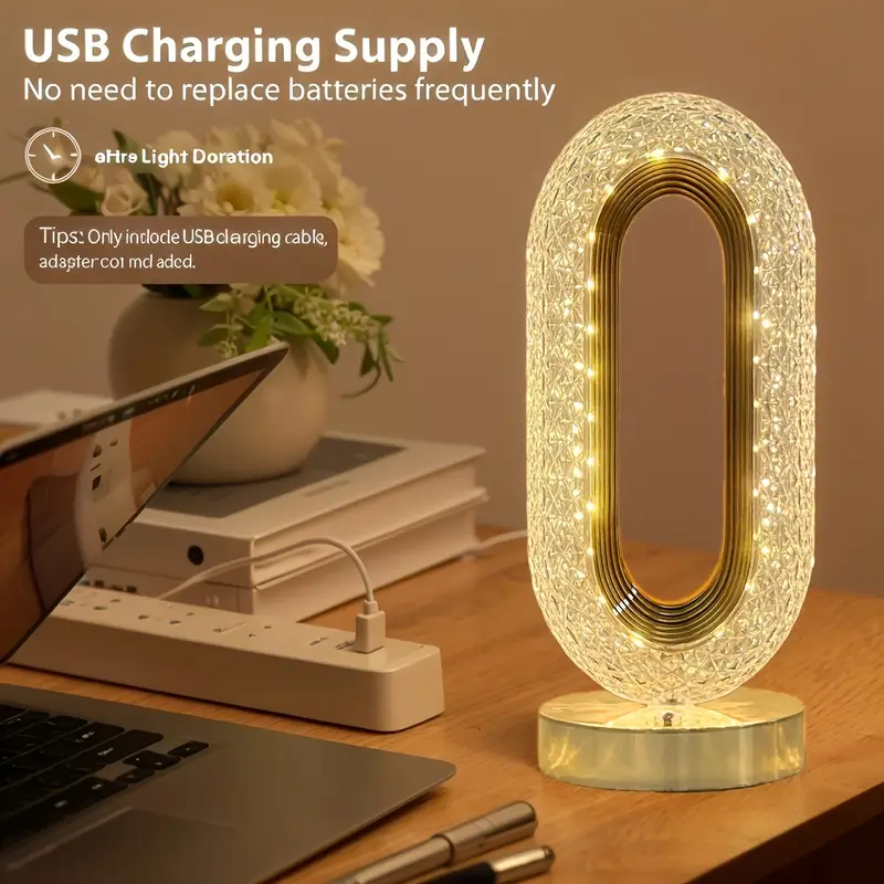 modern led desk lamp with 3 color options touch control usb rechargeable adjustable lighting ideal for office home bedroom bar living room decor bedroom elegant desk lamp usb rechargeable lamp desk lamps for bedroo Product details 1