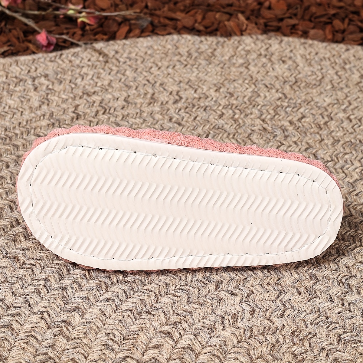 Soft Fabric Slip-On Slippers with Fluffy Lining - Warm, All-Season Home Slippers for Couples, Perfect Holiday Gift, Hand Washable, Non-Dry Cleanable, EVA Sole, Allseason Slippers|Soft Fabric Slippers|Eva Sole Slippers