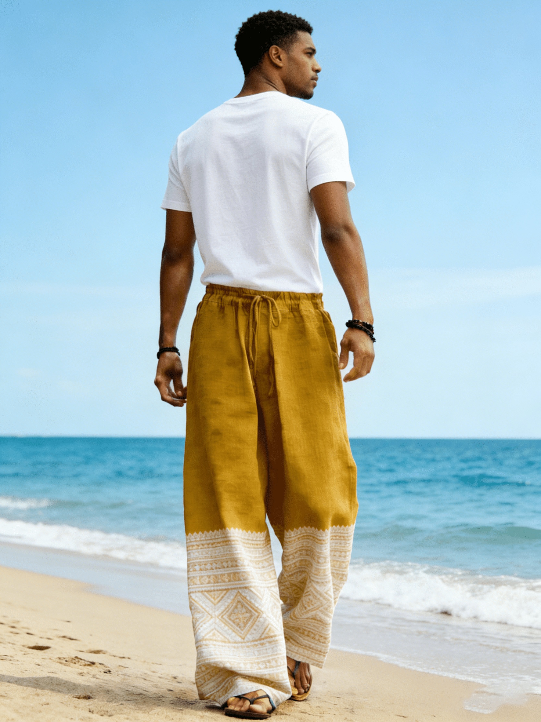 men   asian style wide leg trousers loose fit vintage   navy pants suitable for wear machine washable casual   asian cultural trousers for daily outfits special occasions