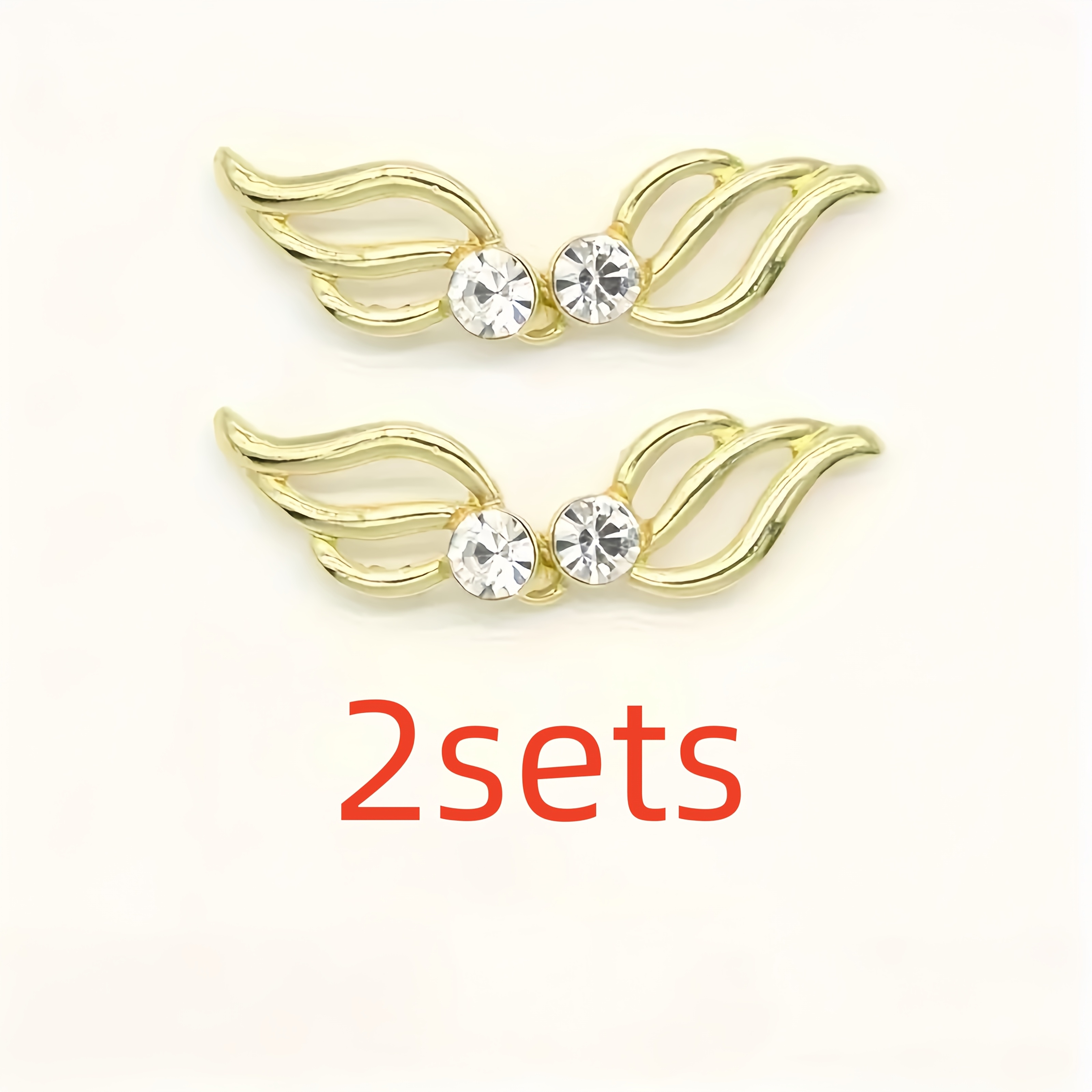 TEMU 2pcs Set Of Elegant High-end Coat Buttons, Fur Coat Decorative Snap Buttons With Decoration, Suitable For Capes, Jackets, , Windbreakers And