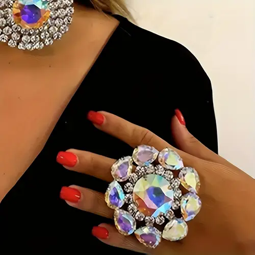gemstone jewelry sold on Temu United States