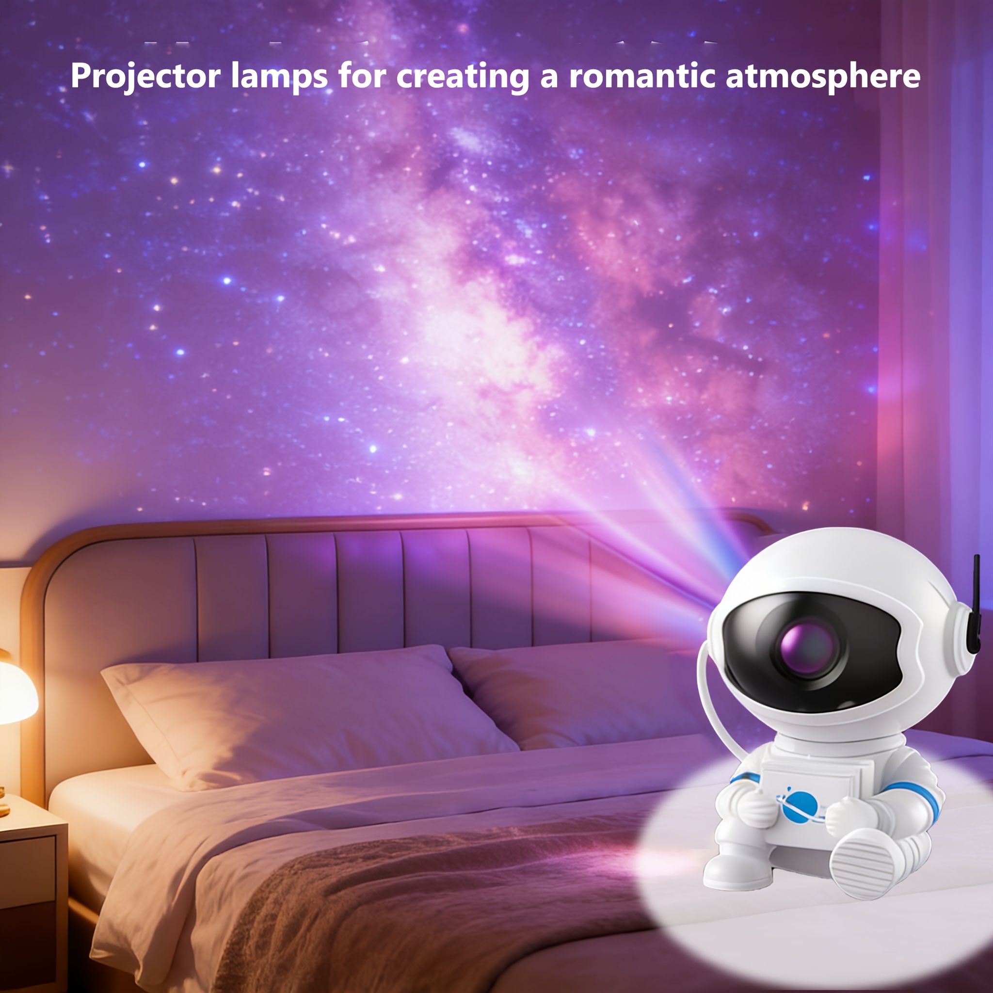 remote controlled astronaut star projector spinning   nebula   for   a cozy atmosphere in your bedroom Product details 4