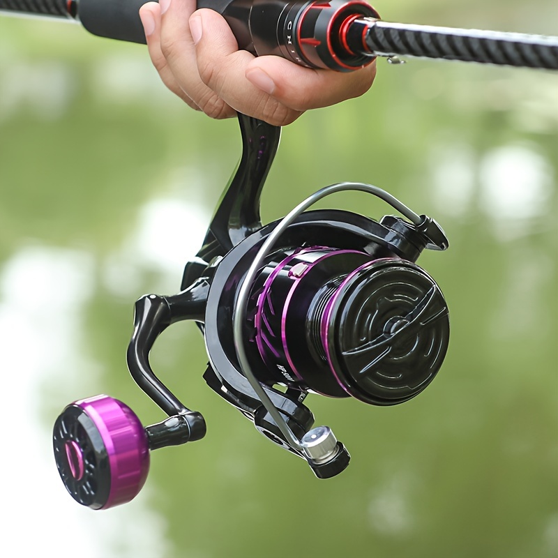 

Metal Fishing Reel, Adjustable Drag, Hollow-carved Design, Suitable For Freshwater And Saltwater Angling