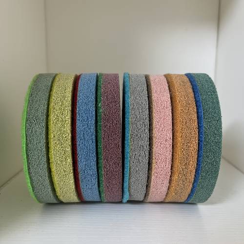 4 inch sponge fiber polishing pads with pad for wet polishing of stone granite and marble countertop refurbishment thick pad for angle grinder 8pcs