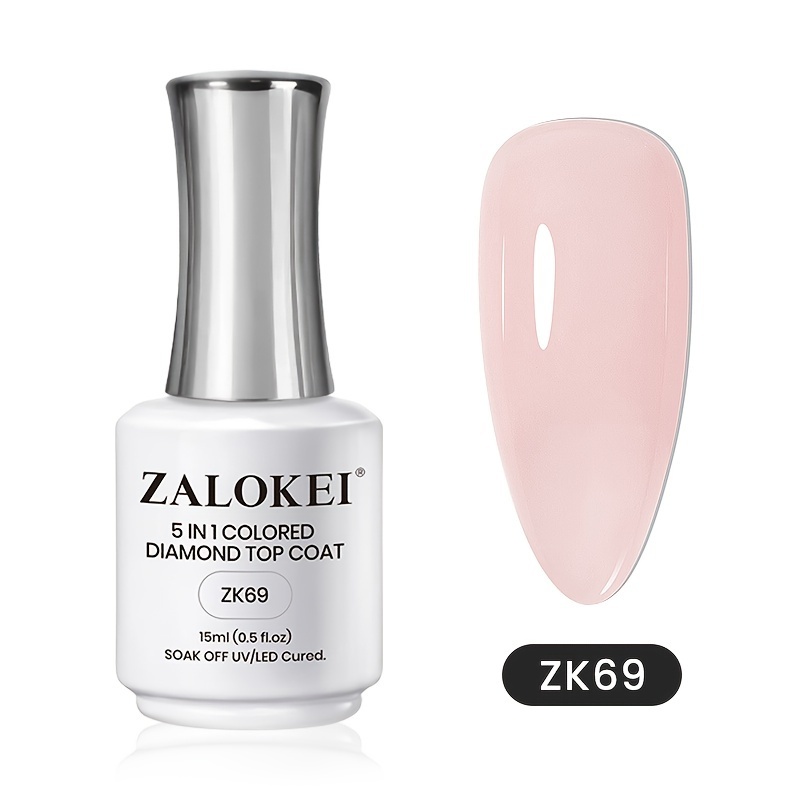 Image of Colored Gel Nail Polish, 15ml Base Coat , Construction Gel, Chrome Powder Base, Stick Rhinestone, Pastel Color Gel, Long-lasting, High-gloss, Soak-off Led Cured For Nail Art Diy Home