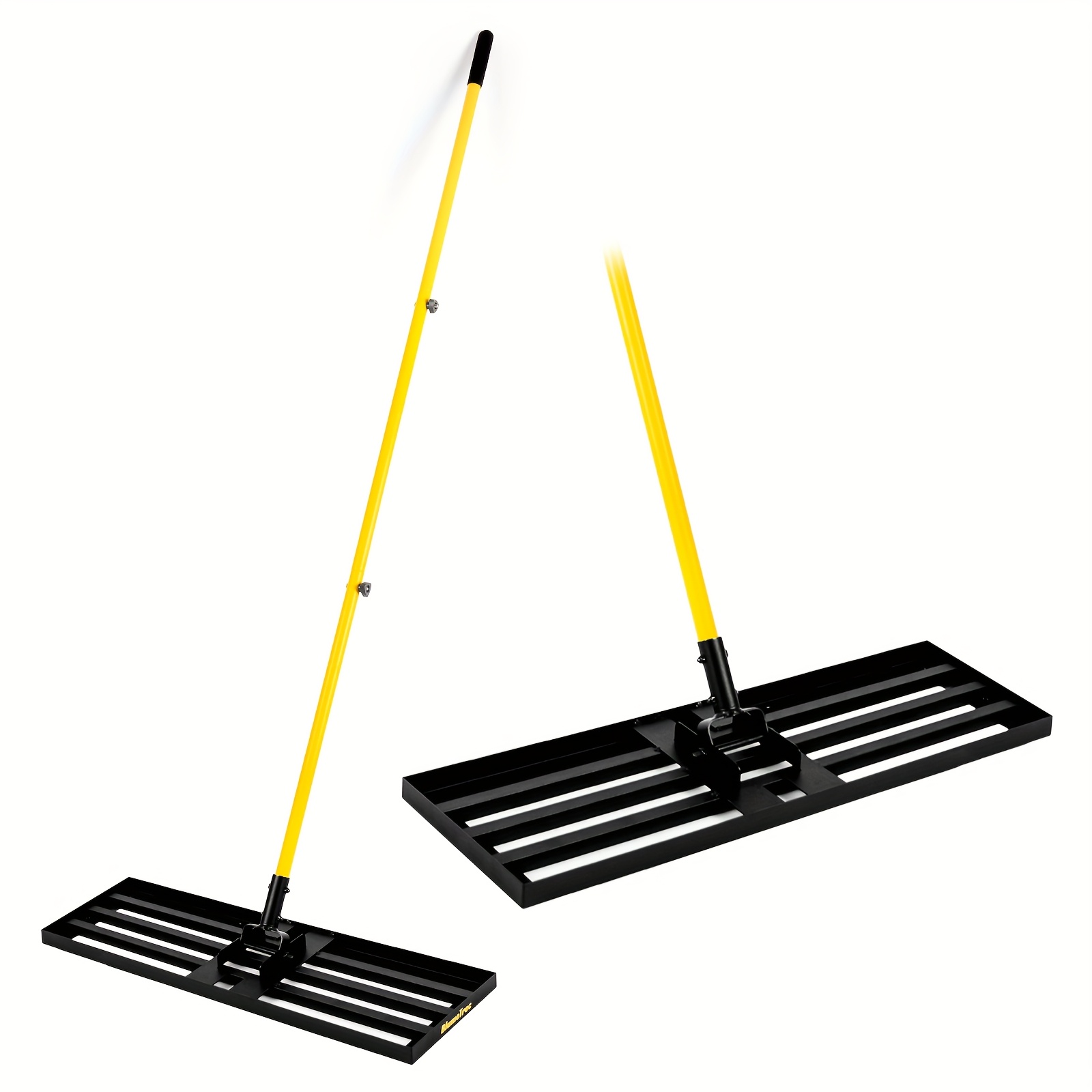 Image of 1pc Heavy-duty Lawn Leveling Rake With Stainless Steel Handle, Effortless Sand/ Soil Leveling Tool For Lawn, Garden, And Golf Course, Garden Maintenance Tool With Durable Construction