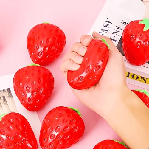 1pc simulation toy funny fidget toy office desktop stress relief tool creative vent ball influencer slow rebound food shaped stress toy