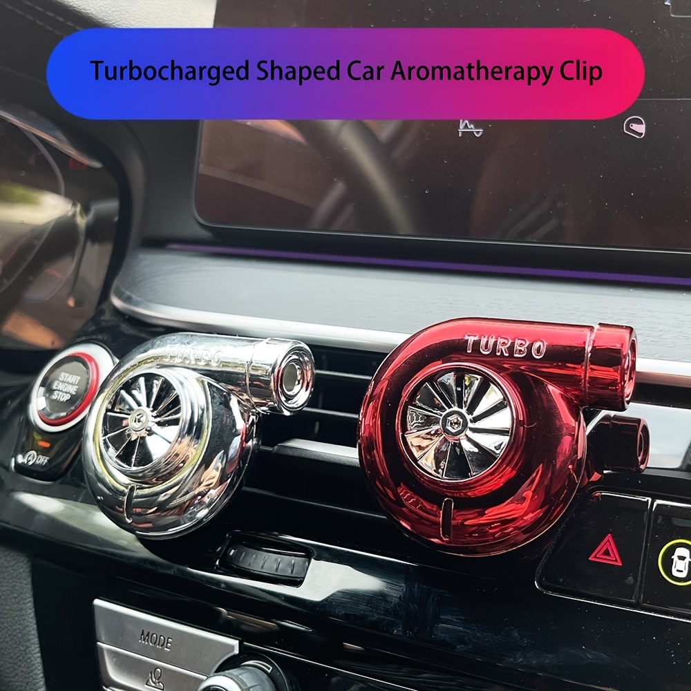 

1-pack Design Aromatherapy Vent Clip, Vehicle Air Conditioner Freshener With Refillable Scent Tablet, Interior Accessory Auto Decor