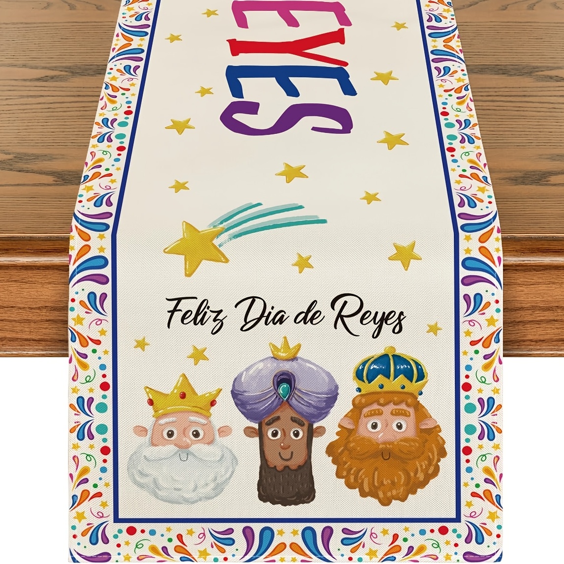 TEMU de mesa de lino de 1 pieza, Estrella Día de , decoración de mesa de comedor de cocina para de para fiestas en interiores en casa,