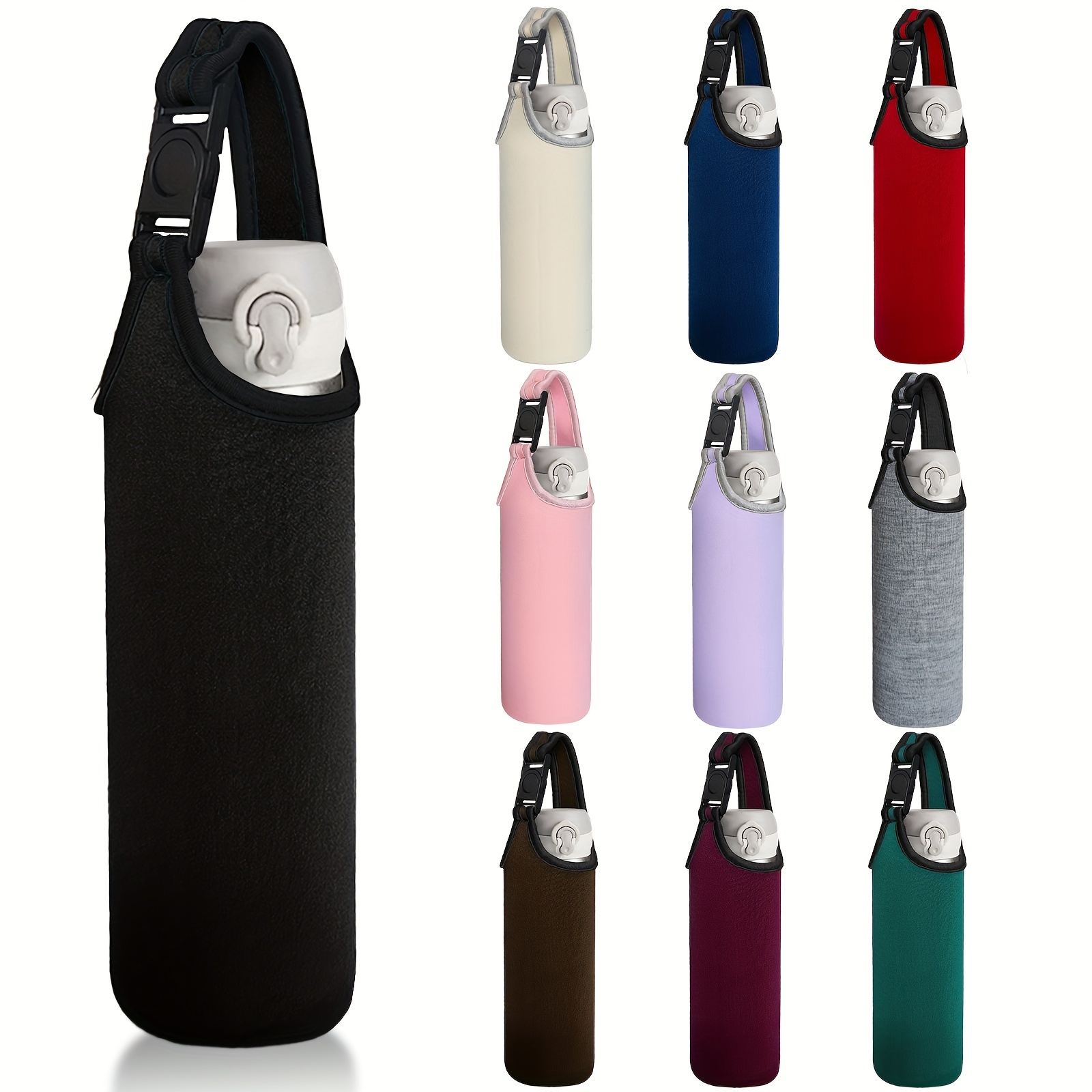 Housse Isotherme Néoprène Pour Bouteille D'eau – Manchon De Protection Pour Gobelet Et Gourde
