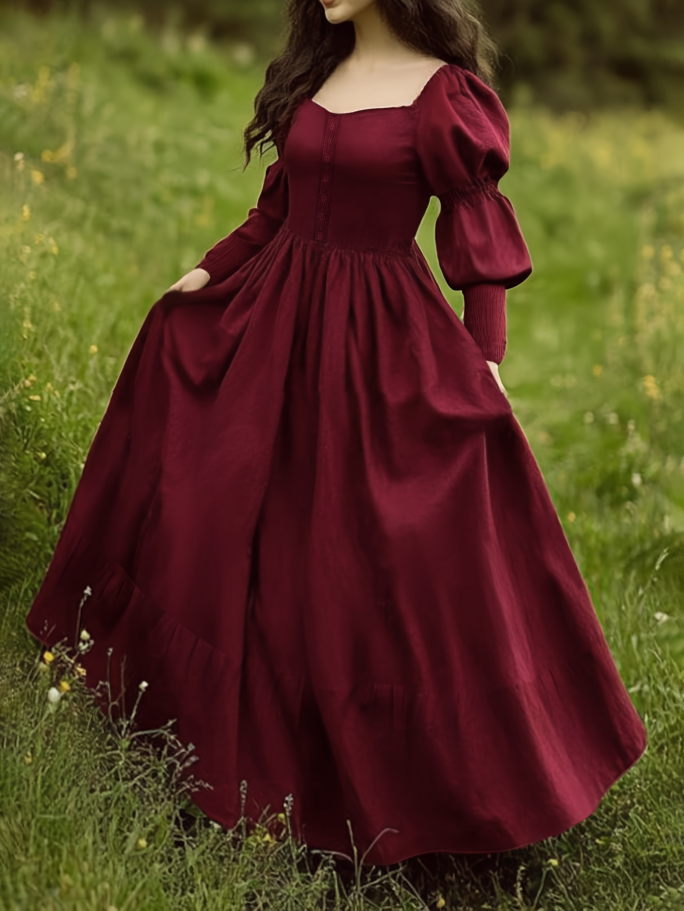 temu burgundy dress Burgundy Homecoming Dress 2023 Short Tight Plunging Neck Long Sleeves –  AnnaCustomDress