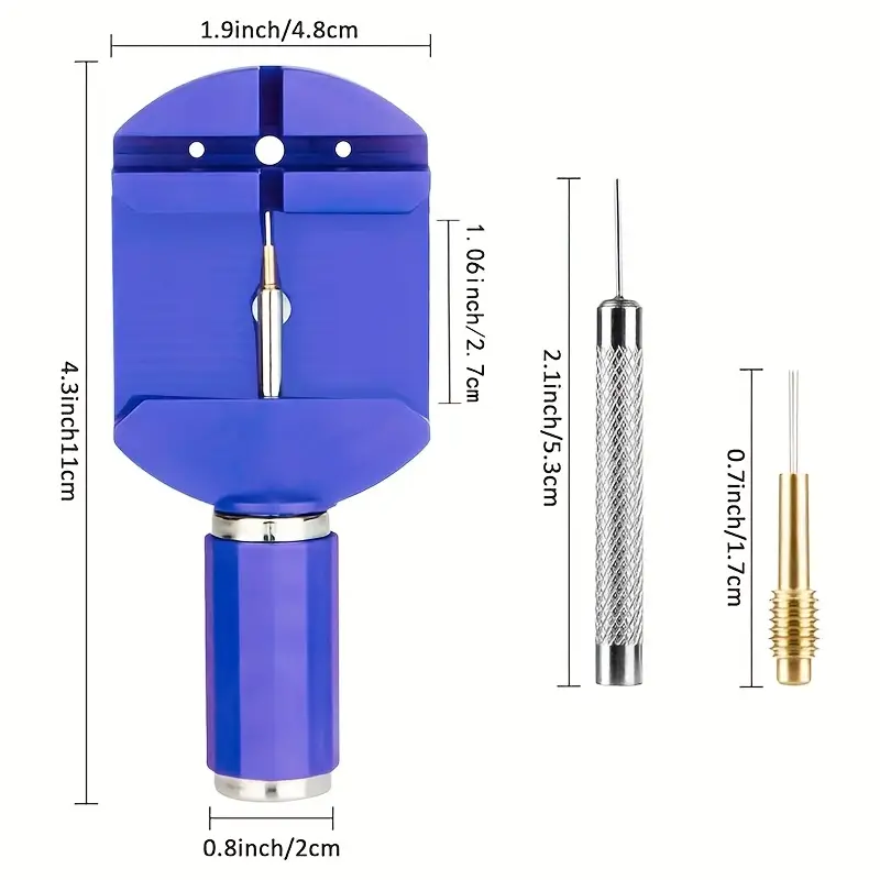 Pinza Per Barra A Molla, Orologio In Lega Di Metallo 6825 Dispositivo Di Rimozione Del Cinturino A Molla Strumento Di Regolazione Per Cinturino A - Foto 5