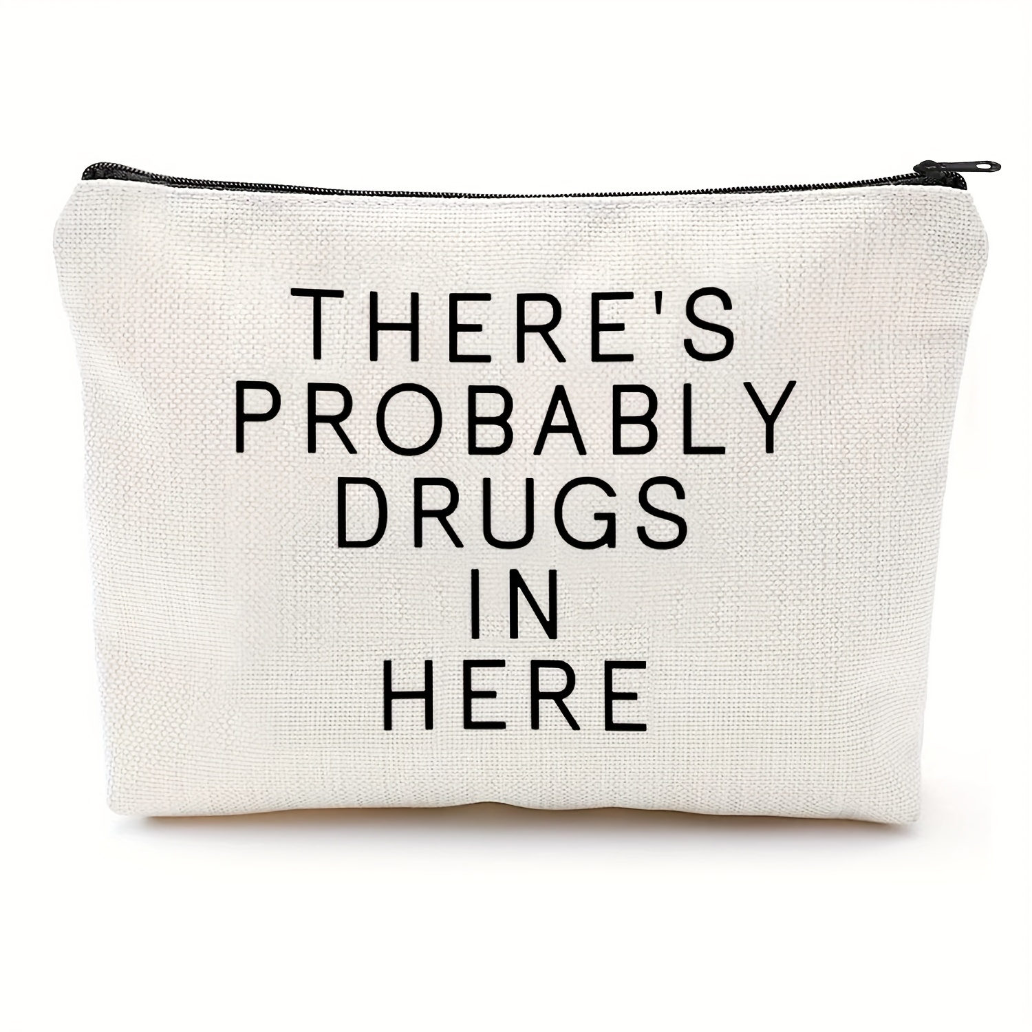 TEMU Funny Accessory Makeup Bag, Contains Cosmetics