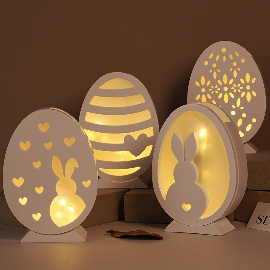 

Diy Plaster Easter Egg Rabbit