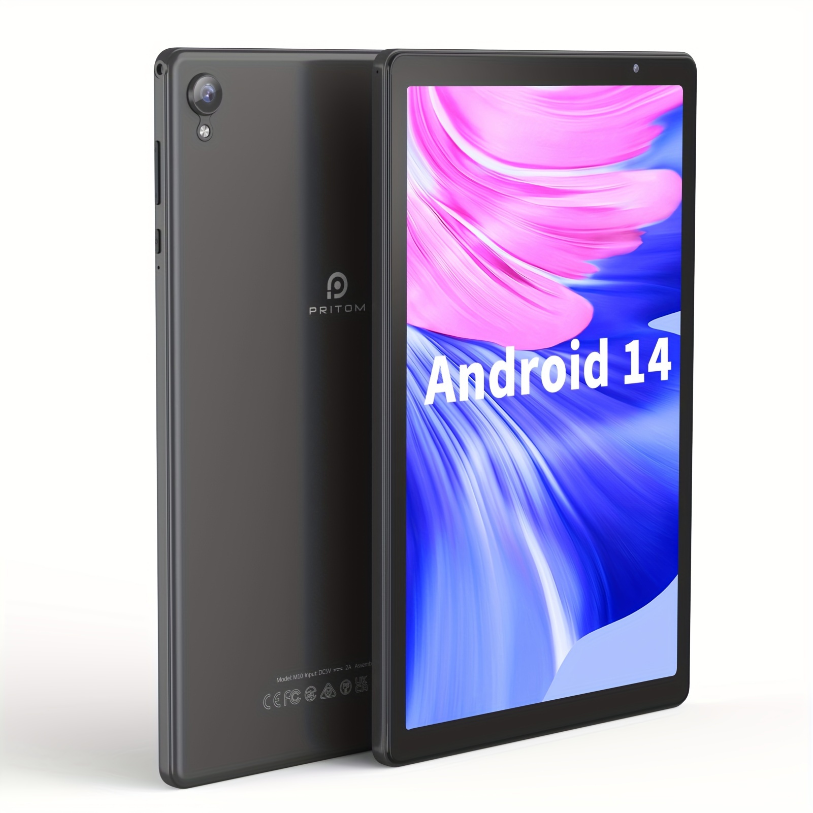 imagen del artículo tableta   14 de 10.1 pulgadas, 4 gb de   (2 gb + 2 gb ampliable), 32 gb de rom, batería de 6000 mah, admite almacenamiento ampliable de   1 tb, procesador de    , pantalla hd ips de 10.1 pulgadas, cámaras duales, wi-fi, tableta,     2026