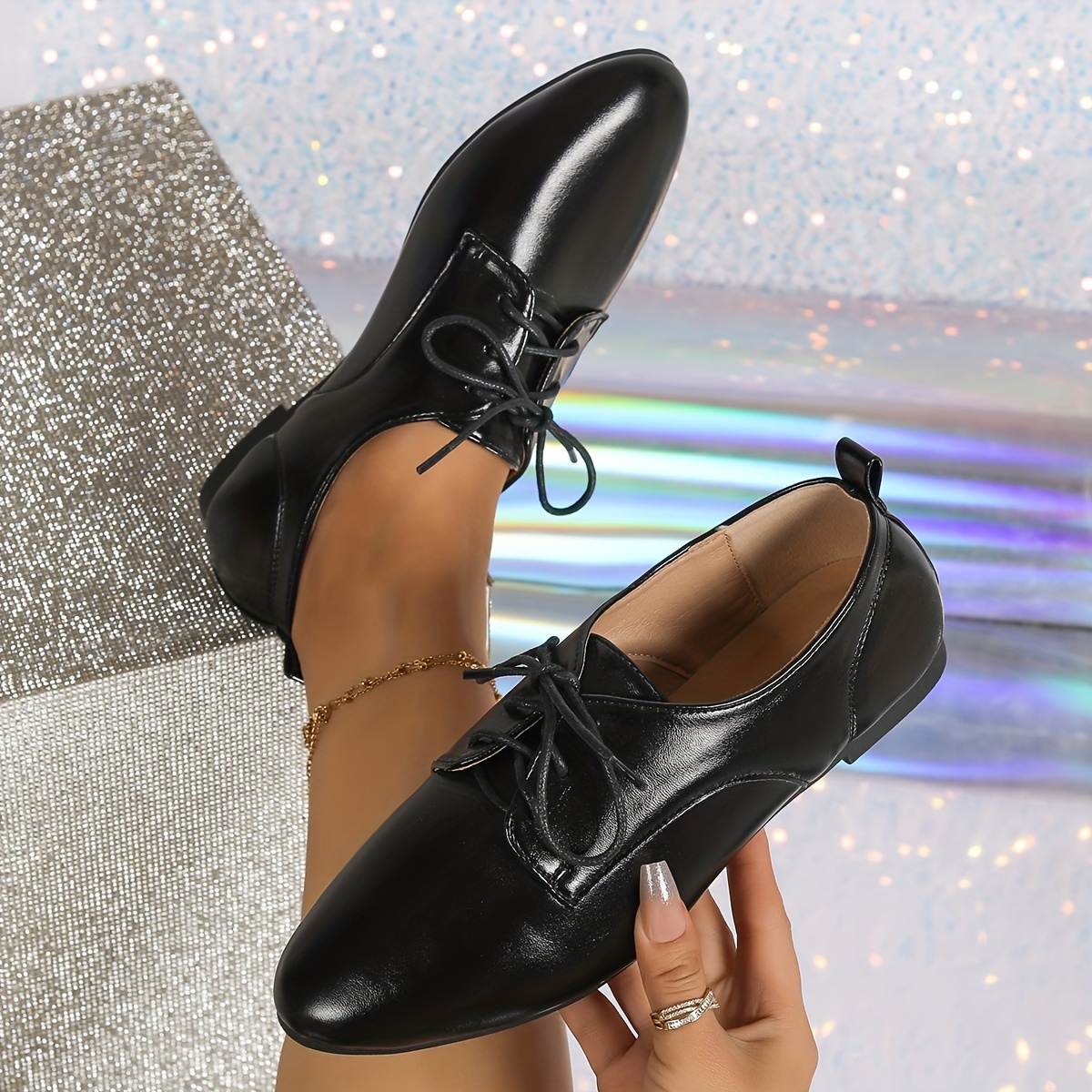 Cordones Blucher Zapato Mujer Zapatos Cordones Blucher Mujer Tacon