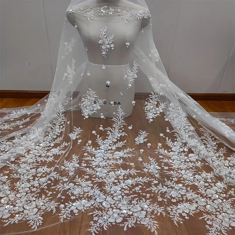 beaded sequined lace tulle wedding dress - Temu beaded sequined lace tulle wedding dress - Temu