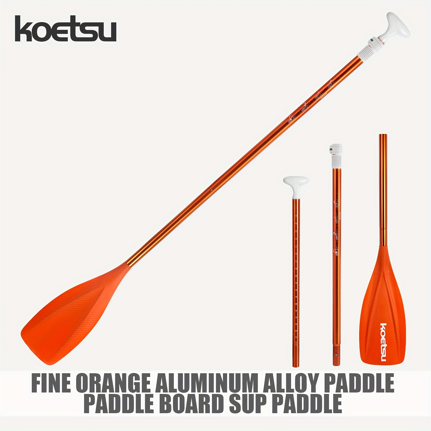 

Koetsu Aluminum Alloy Paddle, Three-section Kayak Double-ended Paddle