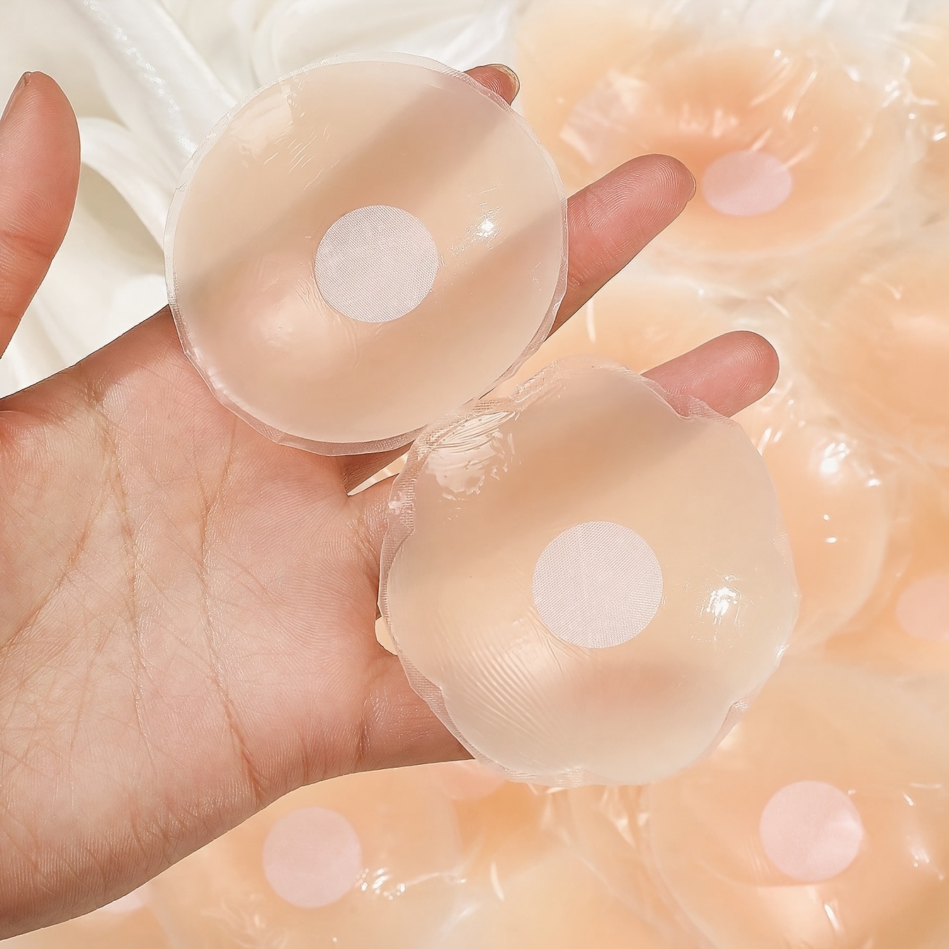 nipple covers for backless dresses Niidor Adhesive Bra, Strapless Push Up Sticky Bra with Nipple Covers,  Invisible Breast Enhancer for Backless Dresses