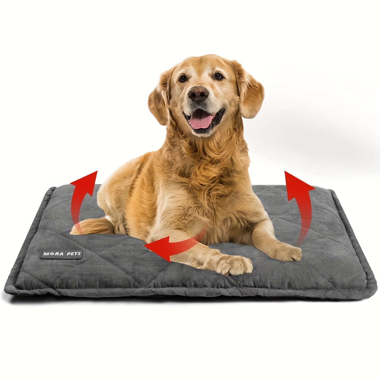 

Pets Self Warming Dog Bed With Washable Cover Pet Pad With Non Slip Bottom Dog Crate Mats For Cat And Small Medium Large Dog