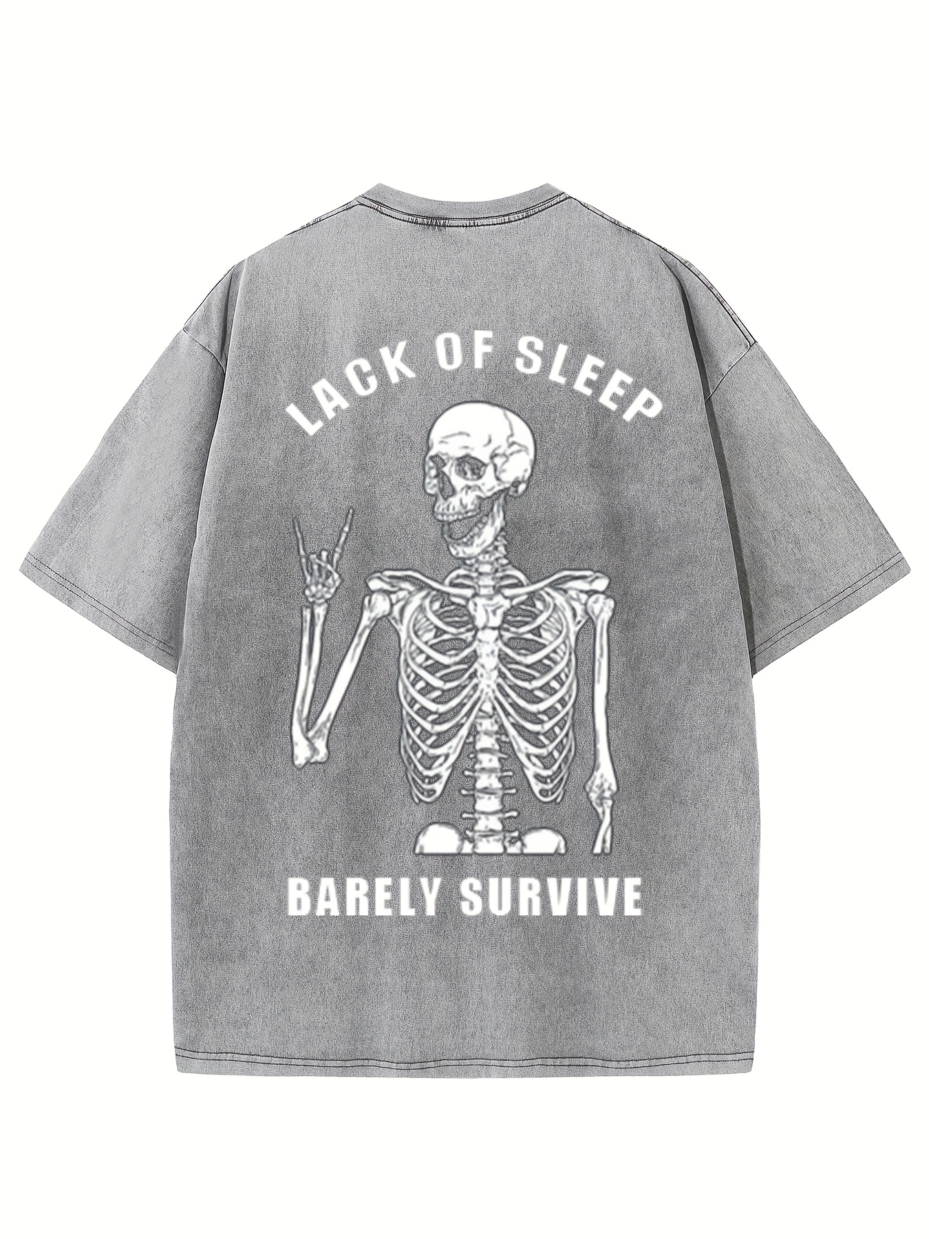 ack oversized cotton solid drop shoulder t shirts men - Temu