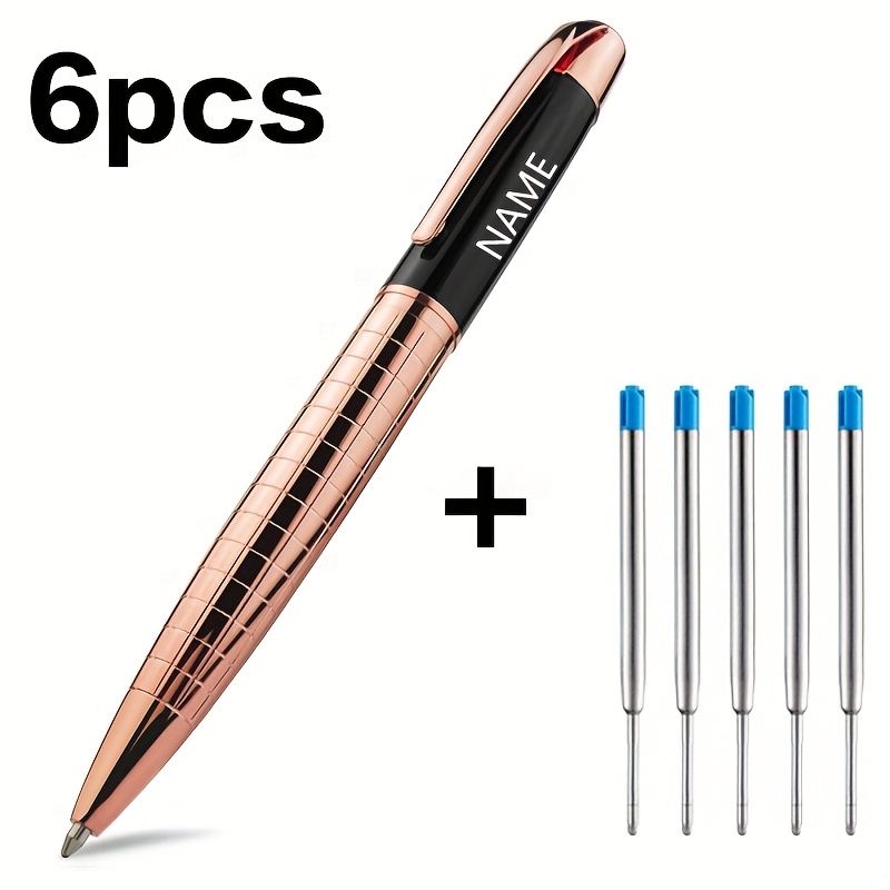 6pcs pens retractable mechanism pen refills Temu