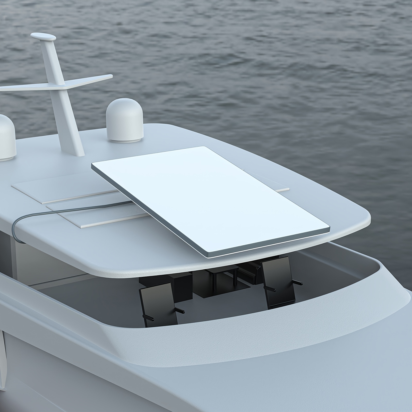 Support d'installation mobile pour Starlink Gen 3 pour toits de maisons, toits de bateaux et toits de voitures