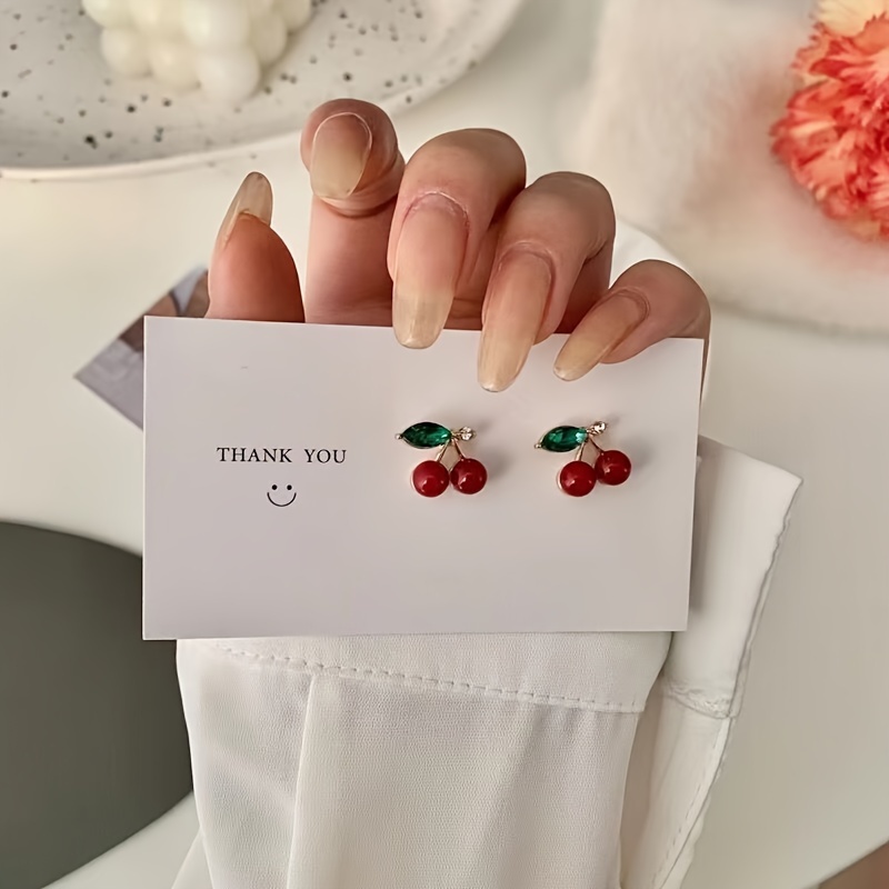 

[customer ] Chic & Heart Stud Earrings - Alloy Fashion Jewelry For Girls