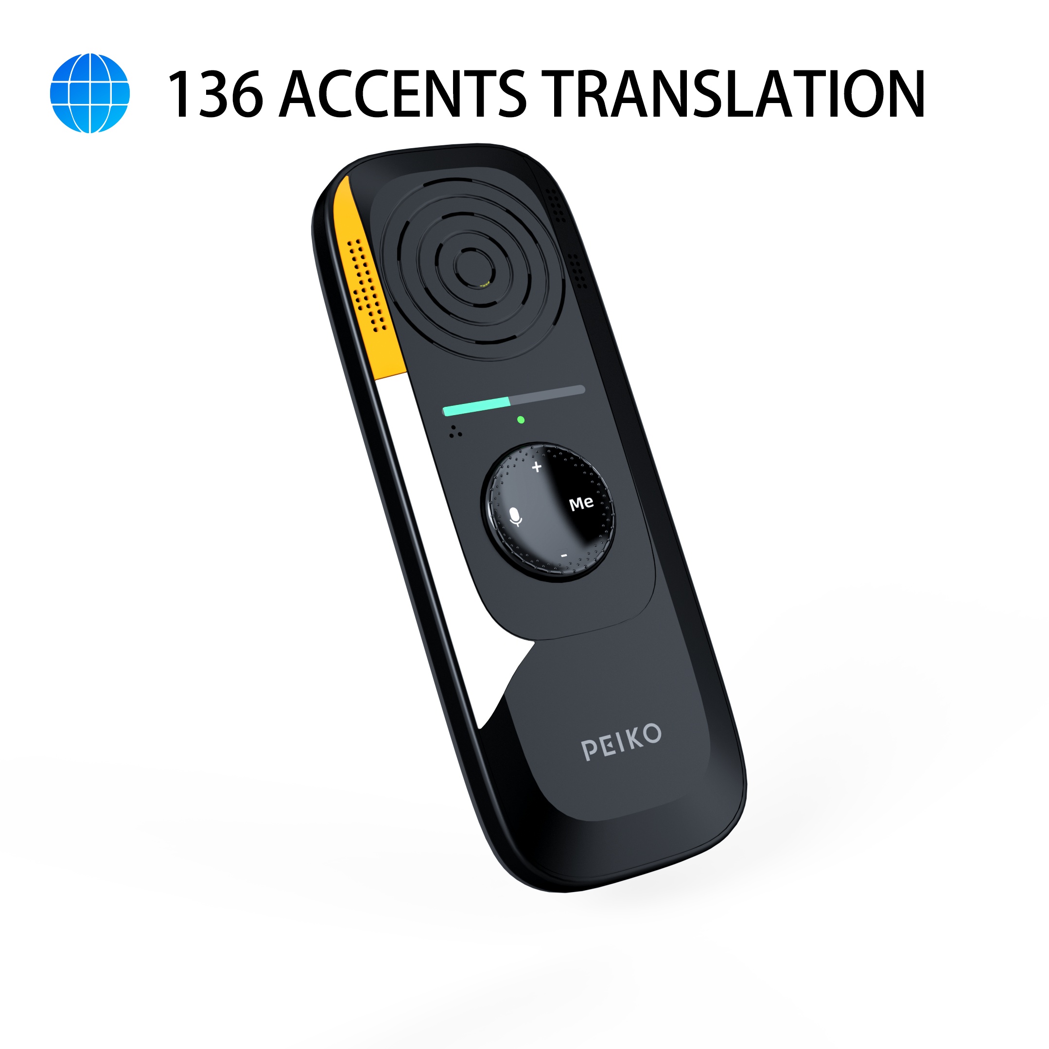 Auriculares traductores de idiomas, dispositivo de traductor de voz  instantáneo compatible con 84 idiomas, reducción de ruido, auriculares