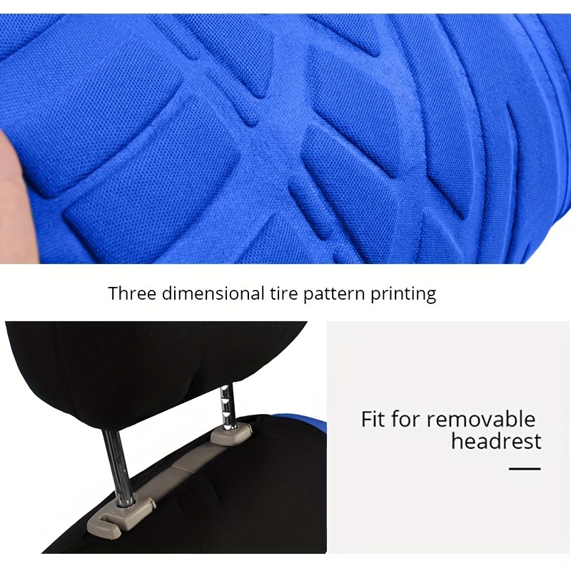 Set Completo Di Coprisedili Universali In Poliestere Con Airbag - Foto 9