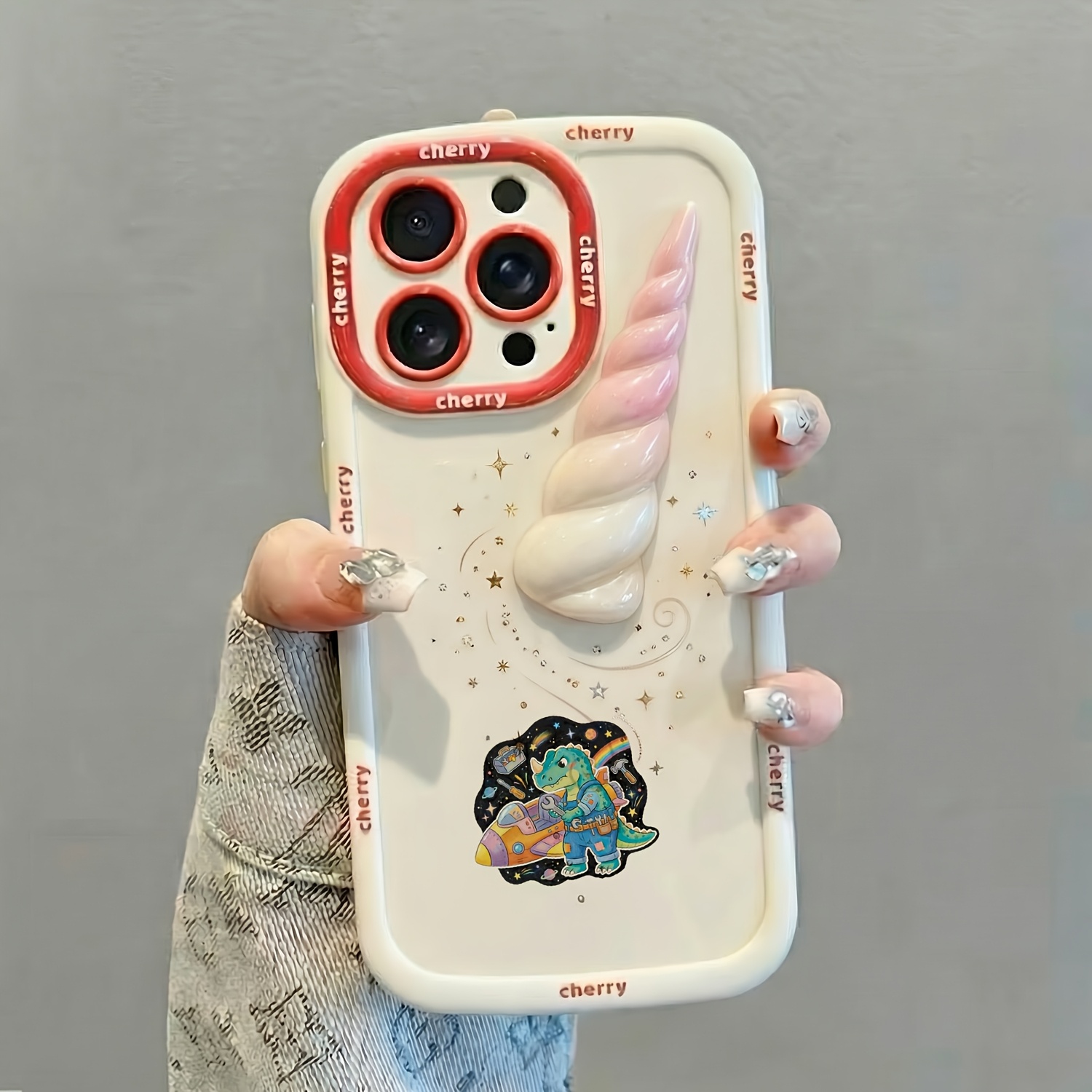 50pcs Neon Space Dinosaur Stickers |, Removable Vinyl Decals With No Repeated Patterns, Ideal For Laptop, Water, Phone, Journal, , Bumper, Skateboard, Motorcycle, Luggage
