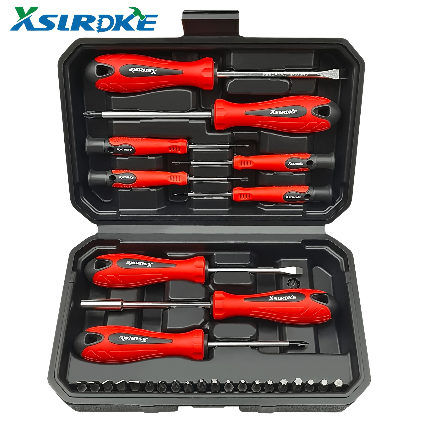 Temu – TEMU Xslrdke 29pcs Magnetic Screwdrivers Set, Chrome Vanadium Steel Magnetic Screwdrivers Set, Slotted Hex Torx Bits Precision Screwdriver Rod Set,