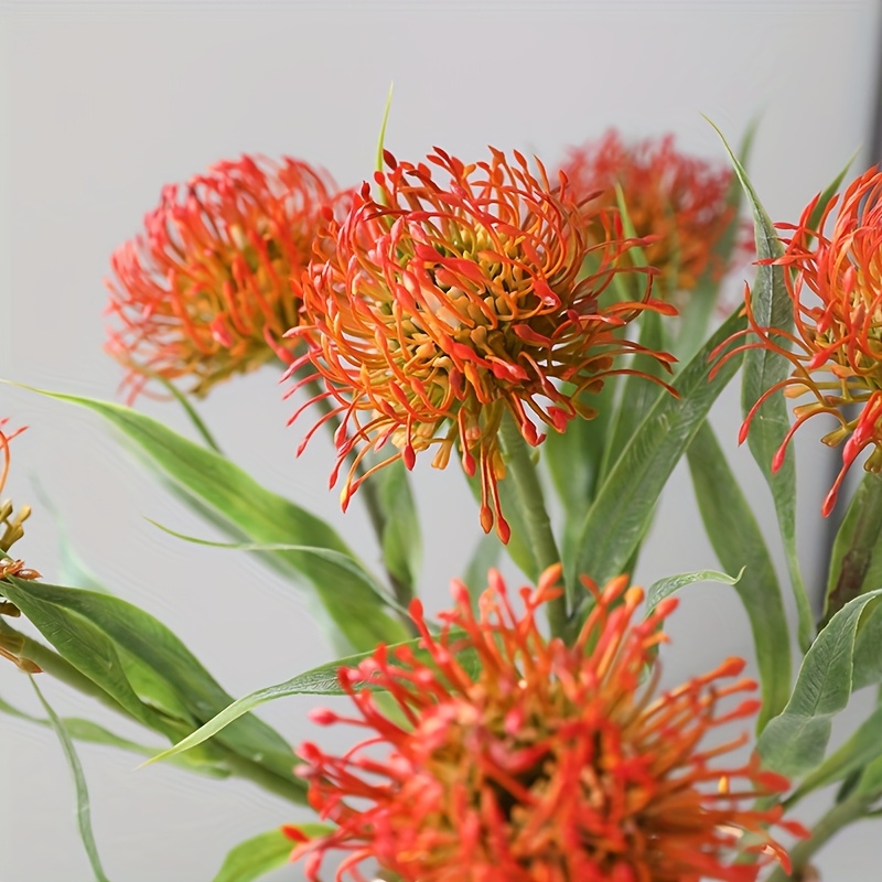 1/3/6 Stück, Blumen mit langem Stiel, künstliche Kunststoffblumen, 51,99 cm * für die Dekoration * Garten, Wohnzimmer, Tisch, Blumenarrangement, Geschenke zum Valentinstag, Thanksgiving, Einweihung,