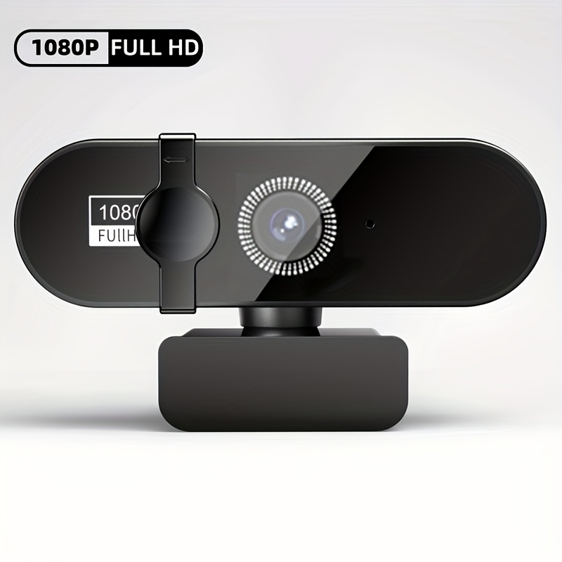 TEMU Webcam 2K/4K avec Microphone & Automatique - Webcam USB avec Résolution 4K, Enregistrement 720p/1080p, Vidéo 1080p, Webcam 1080p pour PC,
