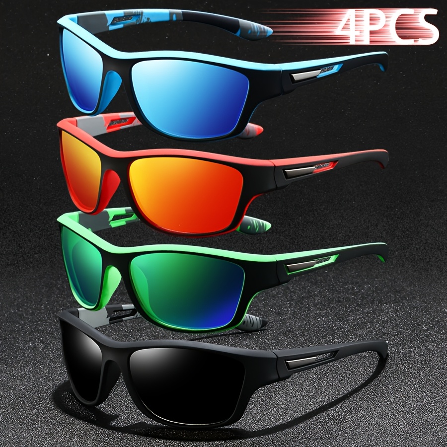 4pcs Fashion Vintage Sport *es Men Women Luxury Brand Designer *es Classic  Retro Shades Driving Glass for Man F