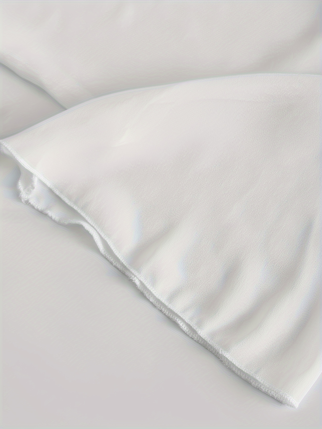 Elegant White Chiffon Shawl Cardigan for Women | Open Front, Short Sleeve | Semi-Sheer Polyester Top | Lightweight & Breathable | Perfect for Spring/Summer Layering | Versatile Fashion Accessory, Summer Layering Piece | Modern Minimalist | Sleek Fabric, Lightweight Cardigan