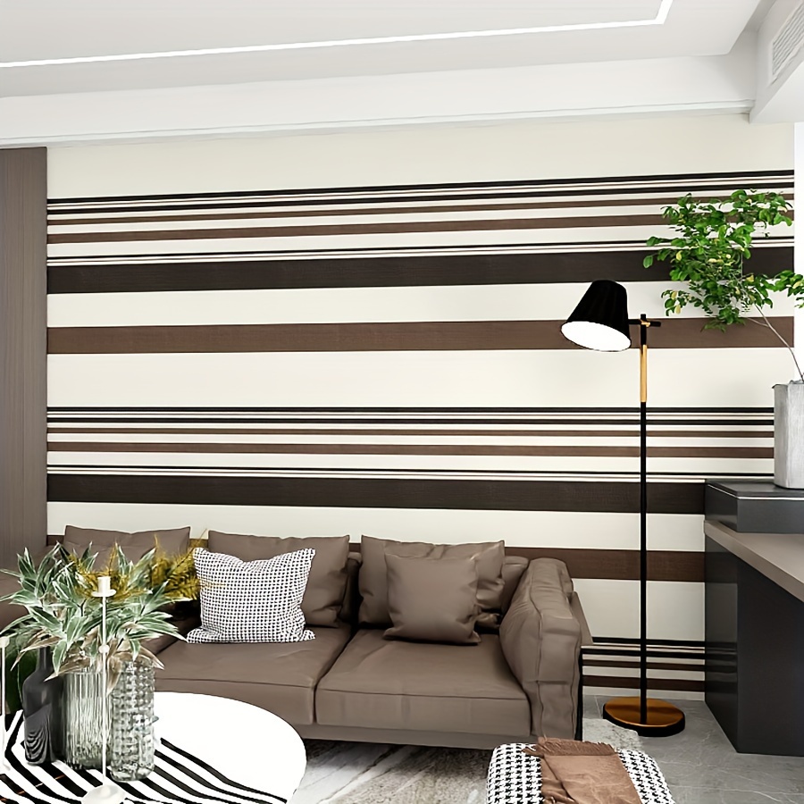 Selfadhesive Vinyl Wallpaper Shapes And Stripes Design, Detachable