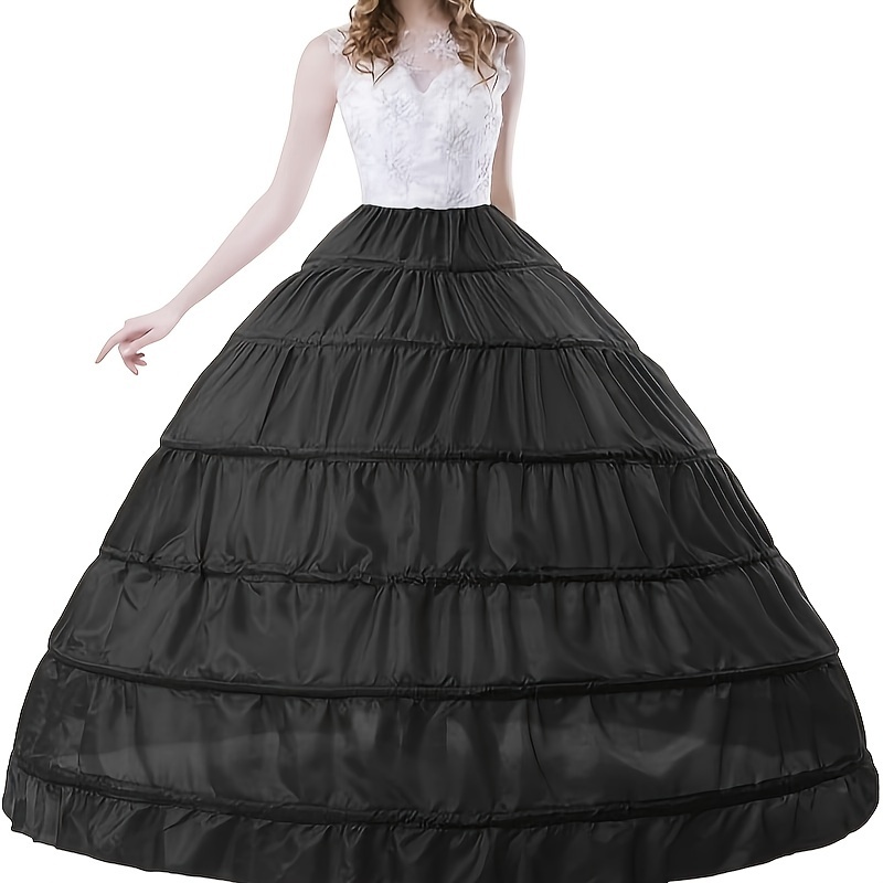 

Jupon en Tulle Noir Élégant pour Femmes - Style Royal, pour & Robes de Soirée, Polyester Lavable à , Idéal pour les Fêtes d'Halloween & de Noël