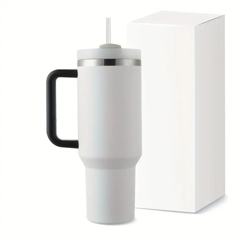 40oz stainless steel vacuum insulated tumbler with lid straw slip resistant bpa mug for hot cold drinks water iced tea coffee smoothies cold for 24 hours hot for 12 hours daily use travel drinkware sleek cylindrical mug durable drinkware travel coffee mug insulated details 7