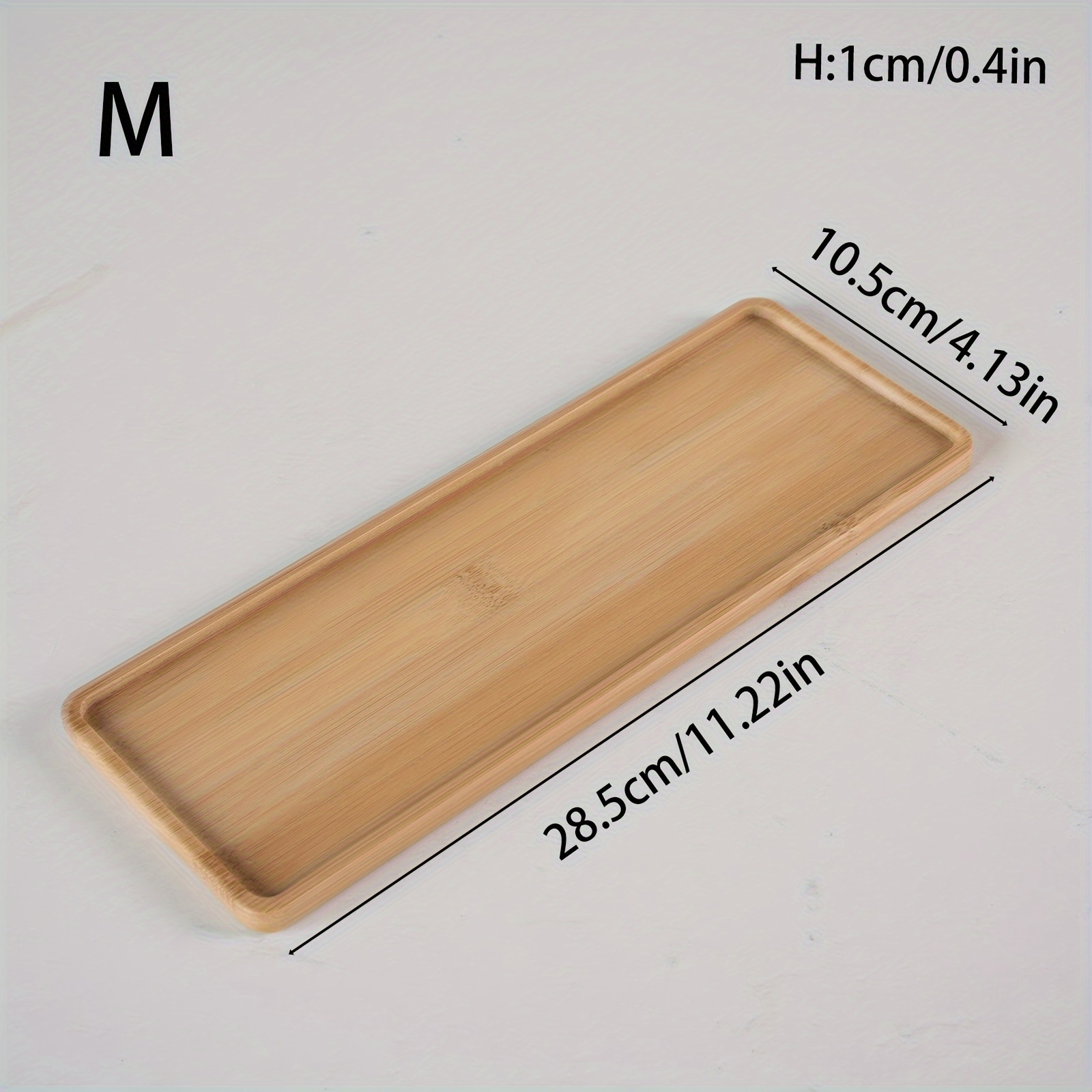 Image of 1pc Bathroom Tray, S/m Rectangle Tray, Bathroom Countertop Tray, Food Candles Tray Bathroom Additions, Coffee Tray, Bathroom Decor