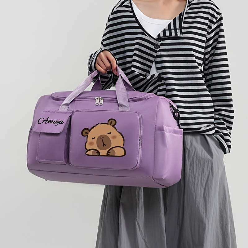 Customizable Large-Capacity Multi-Functional Handbag for Travel