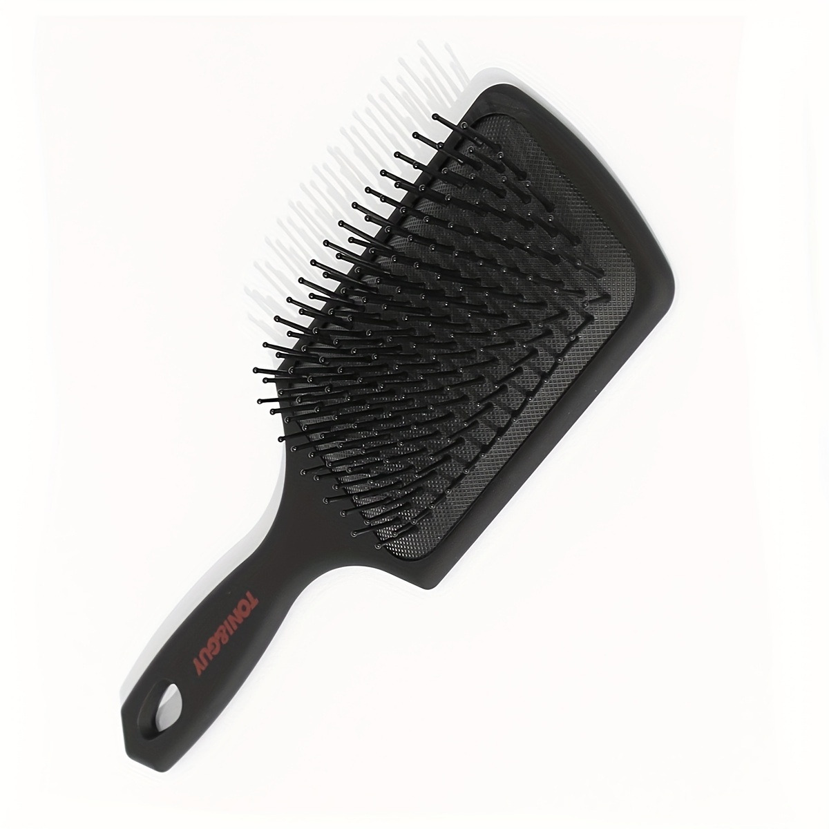 

Paddle Hair Brush For All Hair Types - Detangles, & Blow-dries With Ease, Plastic Bristles & Abs Handle, Long Or , , Natural Hair