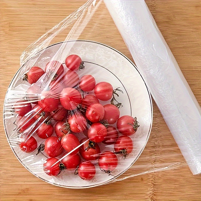 

200pcs, Disposable Cling Film 9.84in X 9.84in, Leak-proof & Dust-free Food Wrap, Odorless, Kitchen Refrigerator & Freezer Safe, Fresh Keeping For Leftovers And Fruits